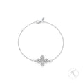 18K Bracelet & Cross - adjustable image 0