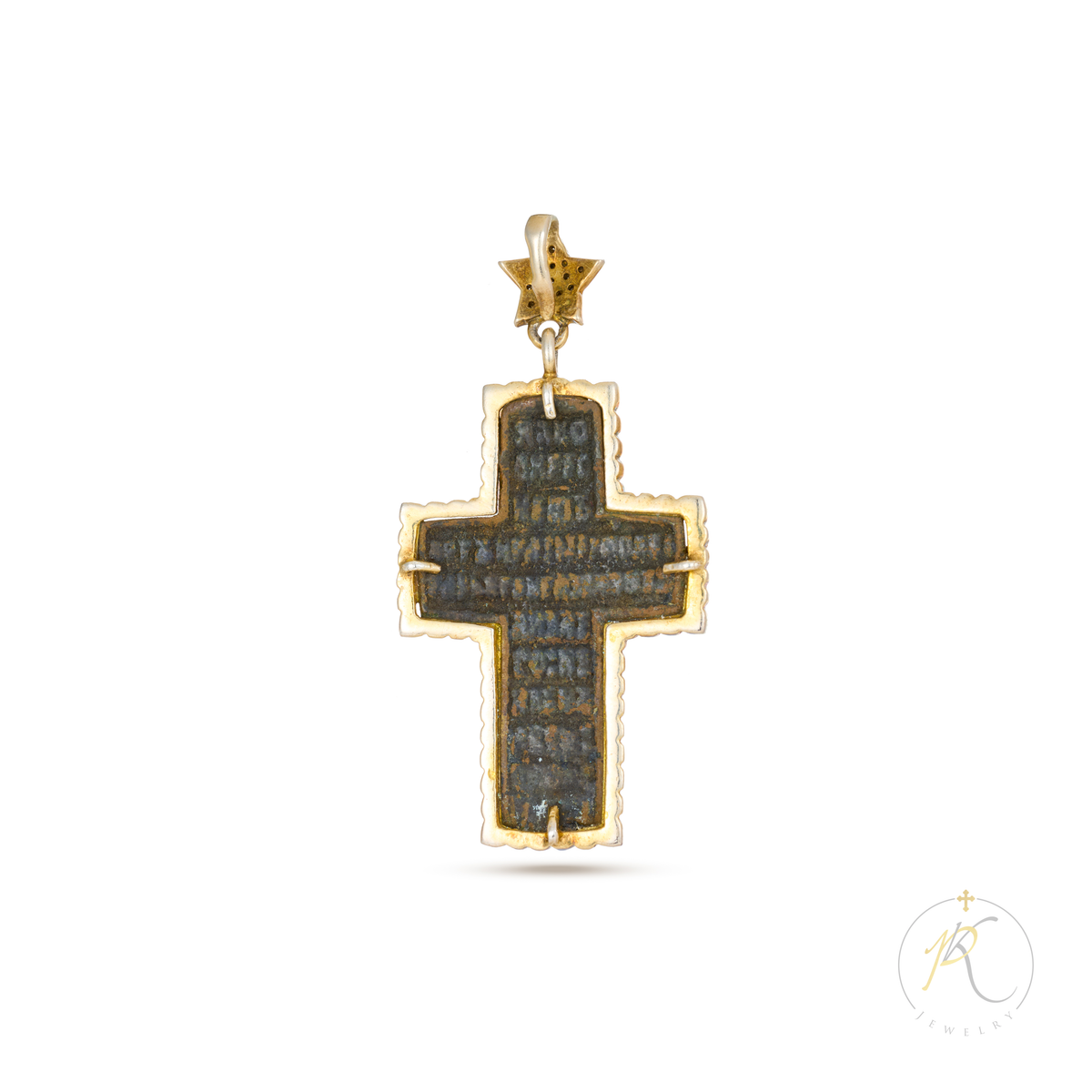 18K & Diamond Historical Artifact Cross image 1
