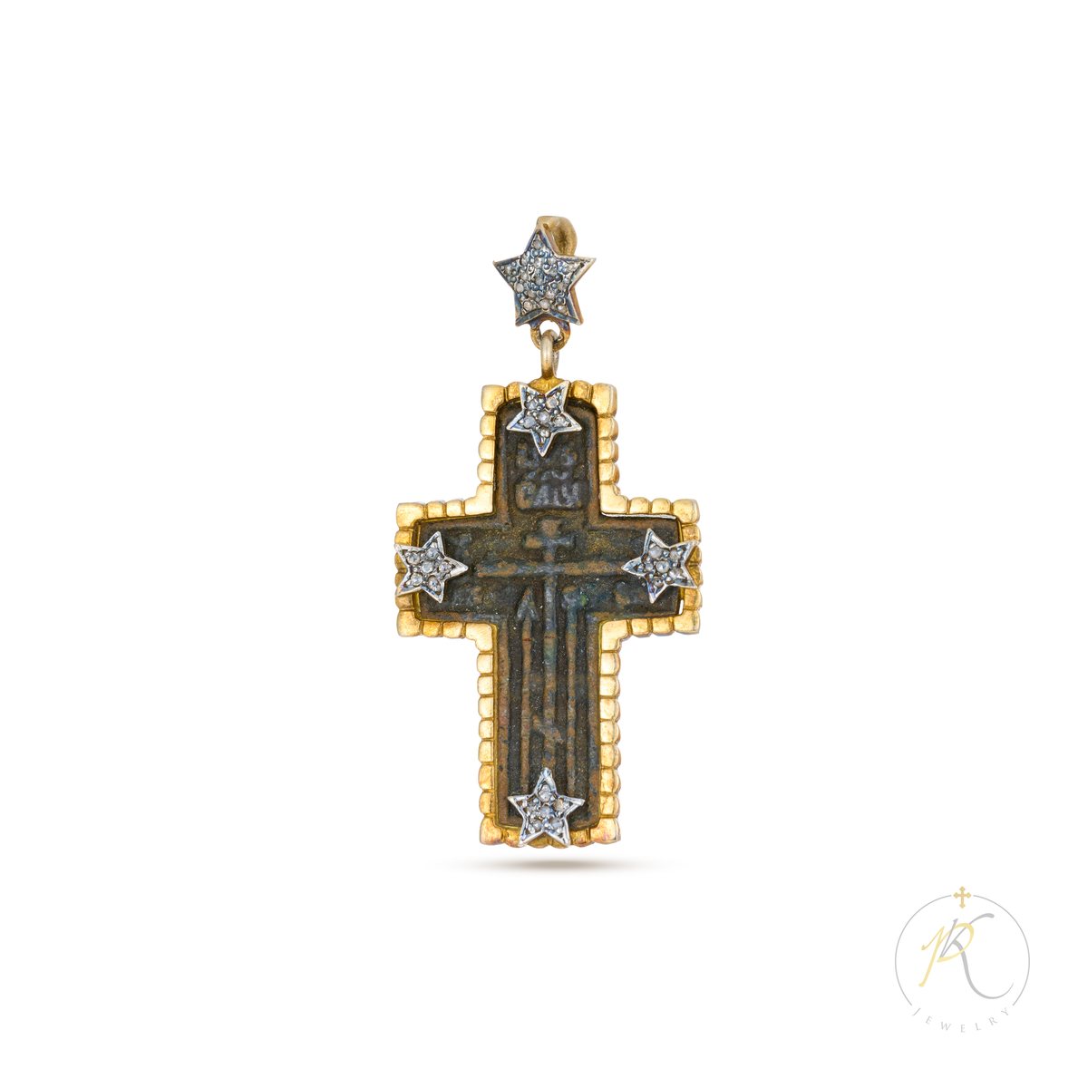 18K & Diamond Historical Artifact Cross image 0